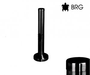 BRG-SA100E-  Siyah Boyalı Boru Küllük-Söndürme Mekanizmalı   